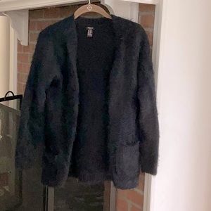 **Forever 21 girls size 13/14 black cardigan
